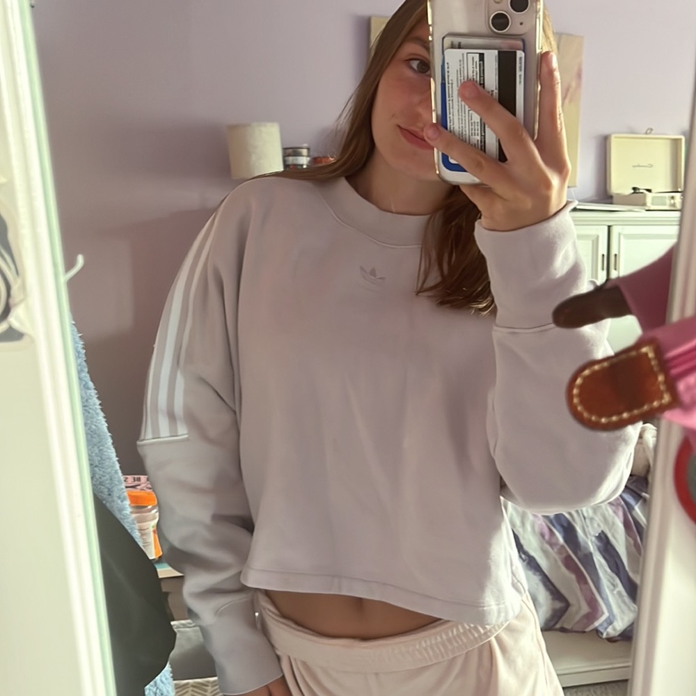 Adidas Cropped Crewneck